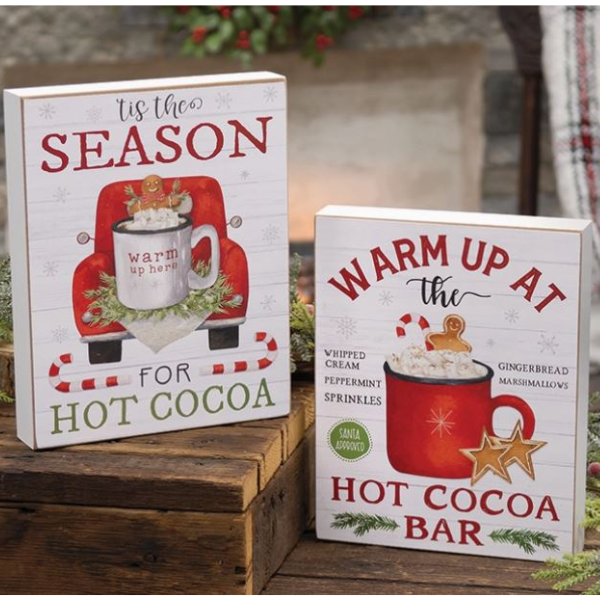 Cocoa Box Sign