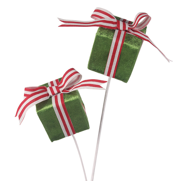 Green Gift Box Stem