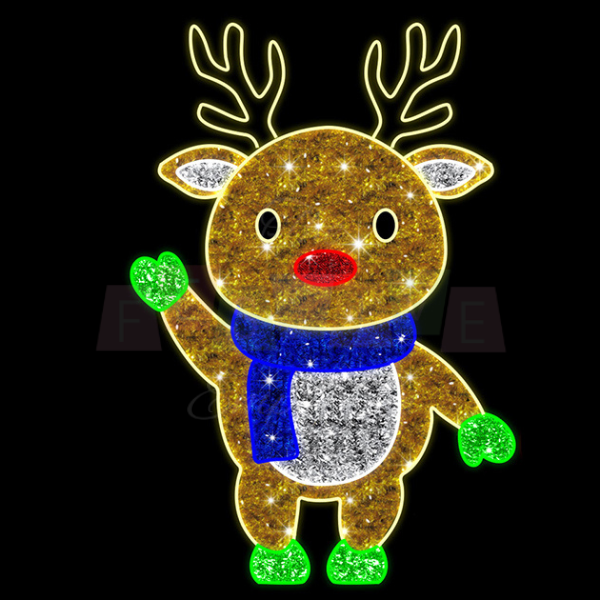 Baby Boy Reindeer | Christmas Motif Light