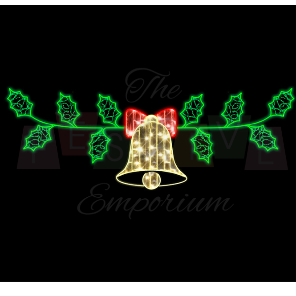 Bell & Holly | Christmas Motif Light