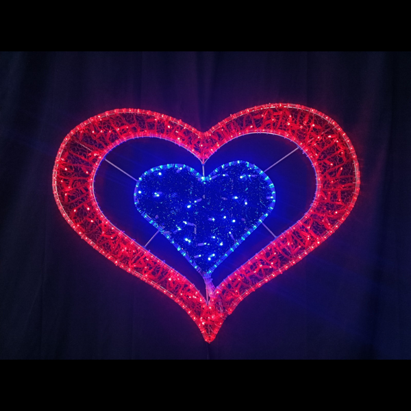 Heart | Christmas Motif Light - Custom