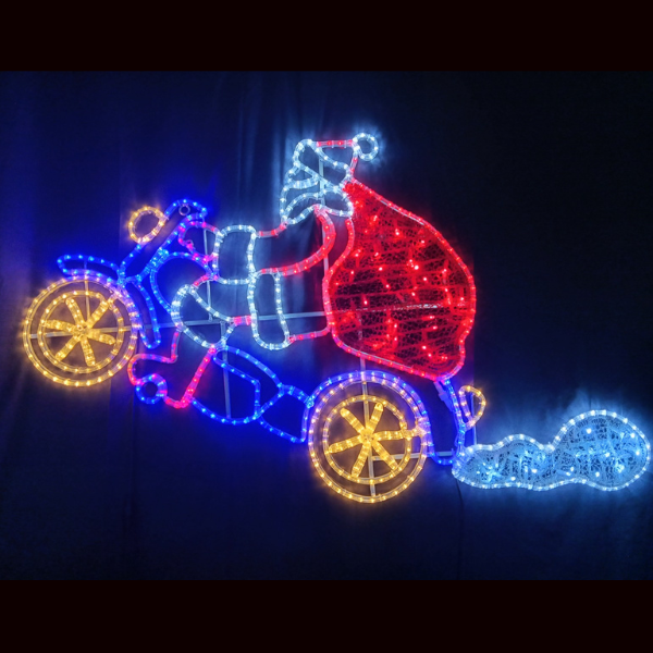 Wheelie Motorbike | Christmas Motif Light