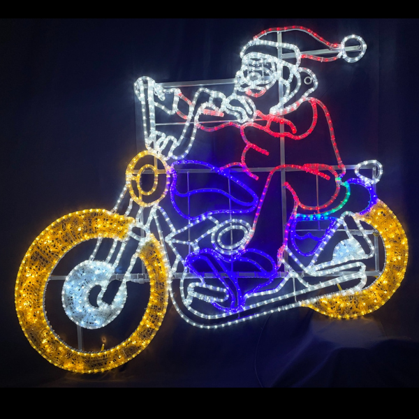 Chopper Santa | Christmas Motif Light