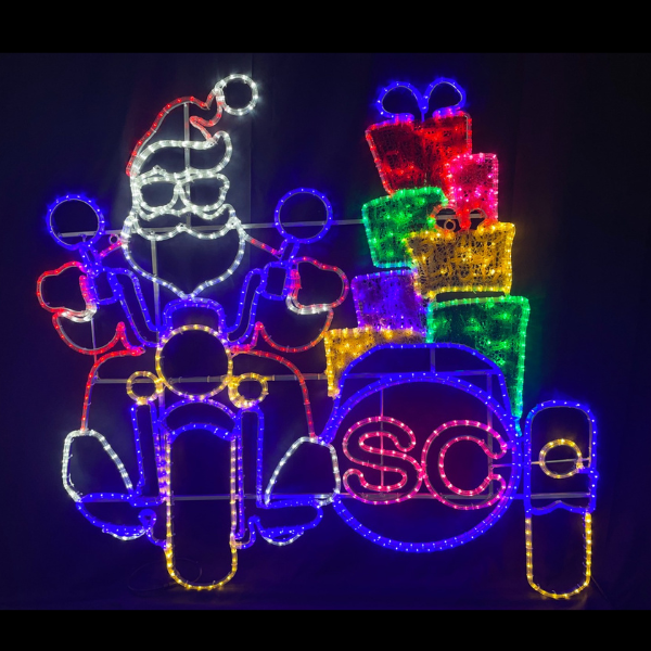 Sidecar Santa | Christmas Motif Light