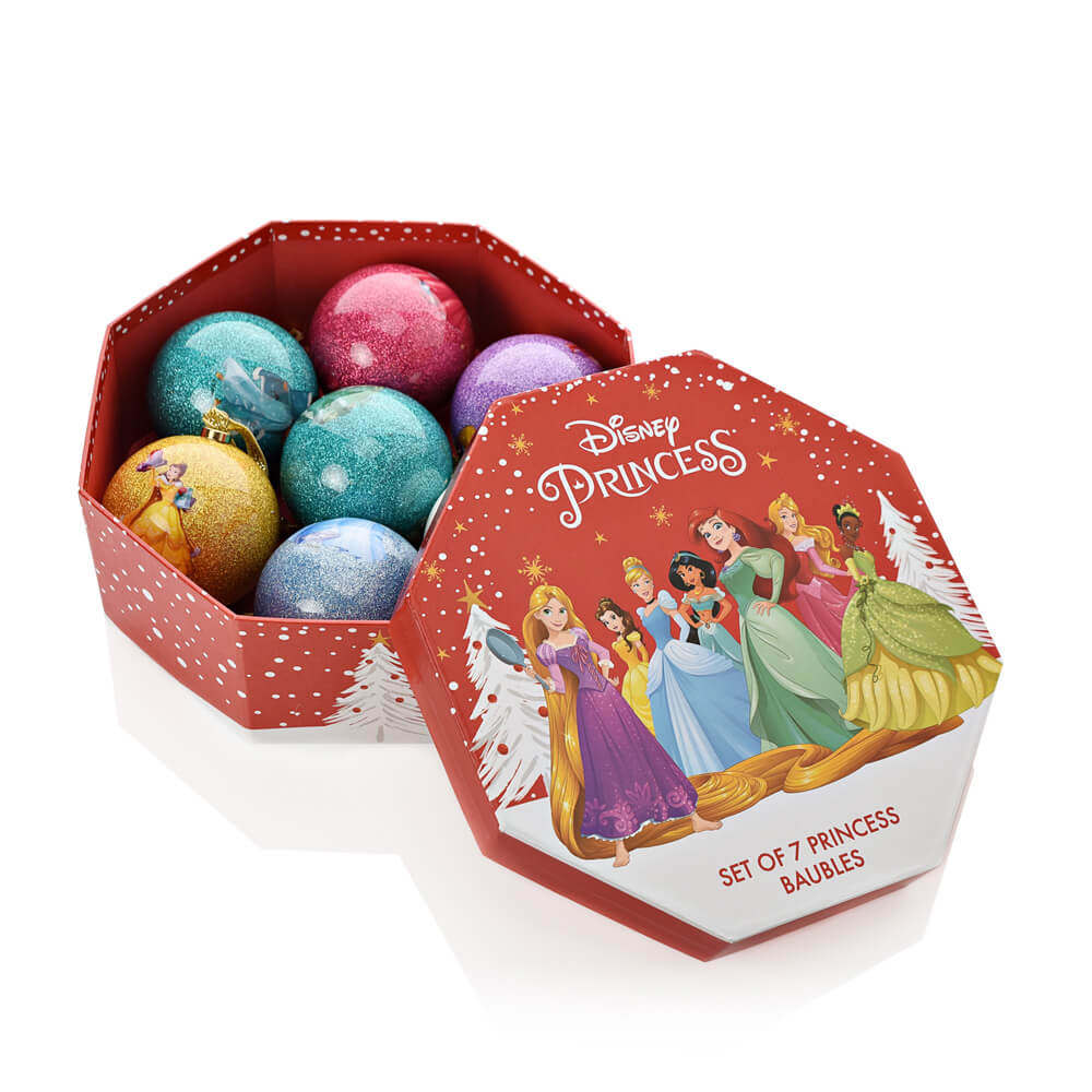 Disney Christmas | Princess Bauble Boxed Set