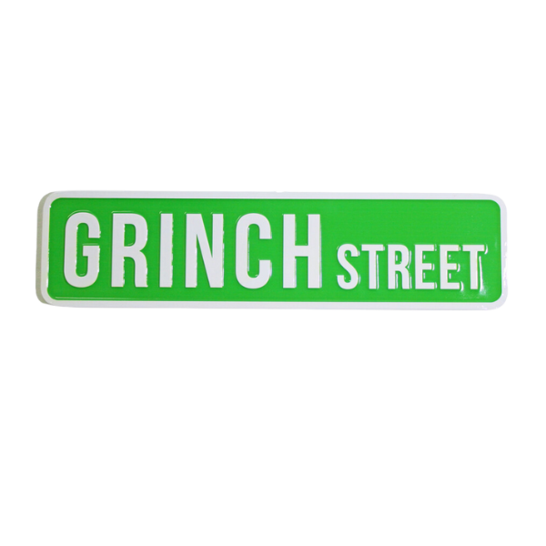 Grinch St Sign