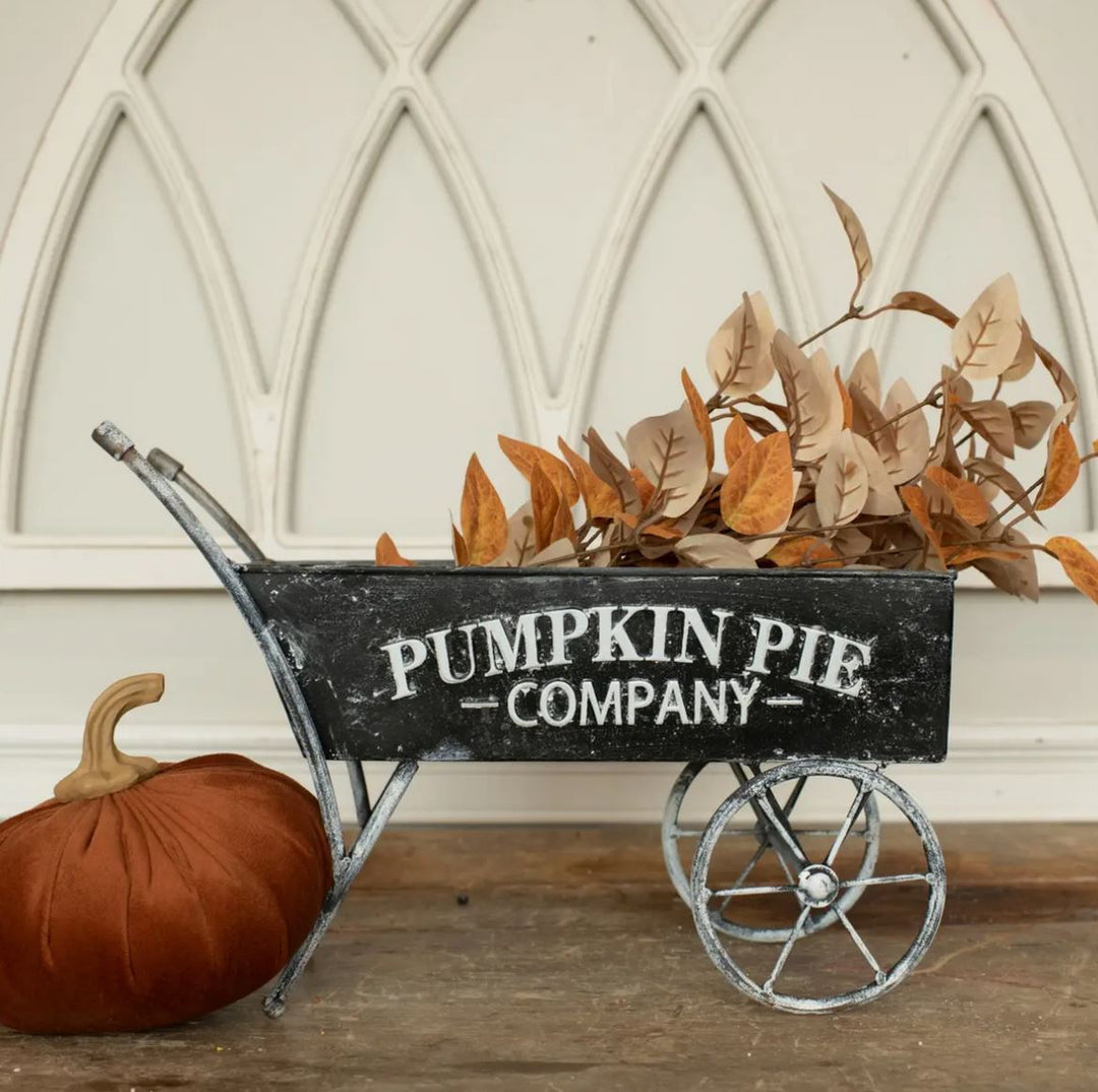 Pumpkin Pie Wheelbarrow