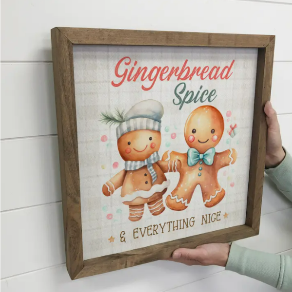Gingerbread Spice Sign
