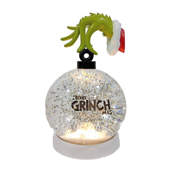 Dr Seuss The Grinch | Grinch Bauble Glitter Lantern