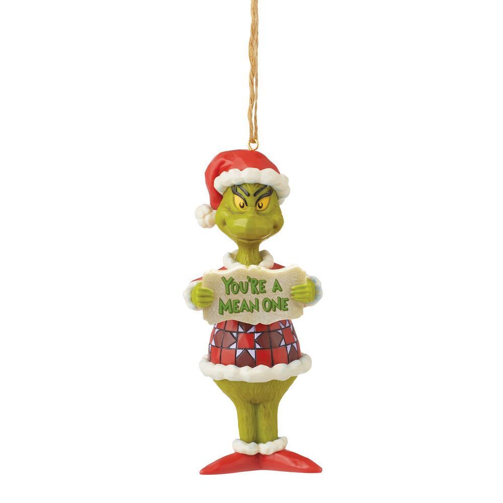 Grinch by Jim Shore | You're Mean Ornament