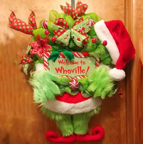 Whoville Grinch Wall Hanger