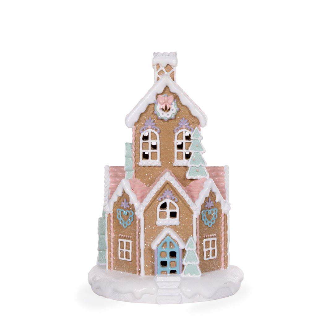 Holly & Ivy | Pastel Gingerbread House