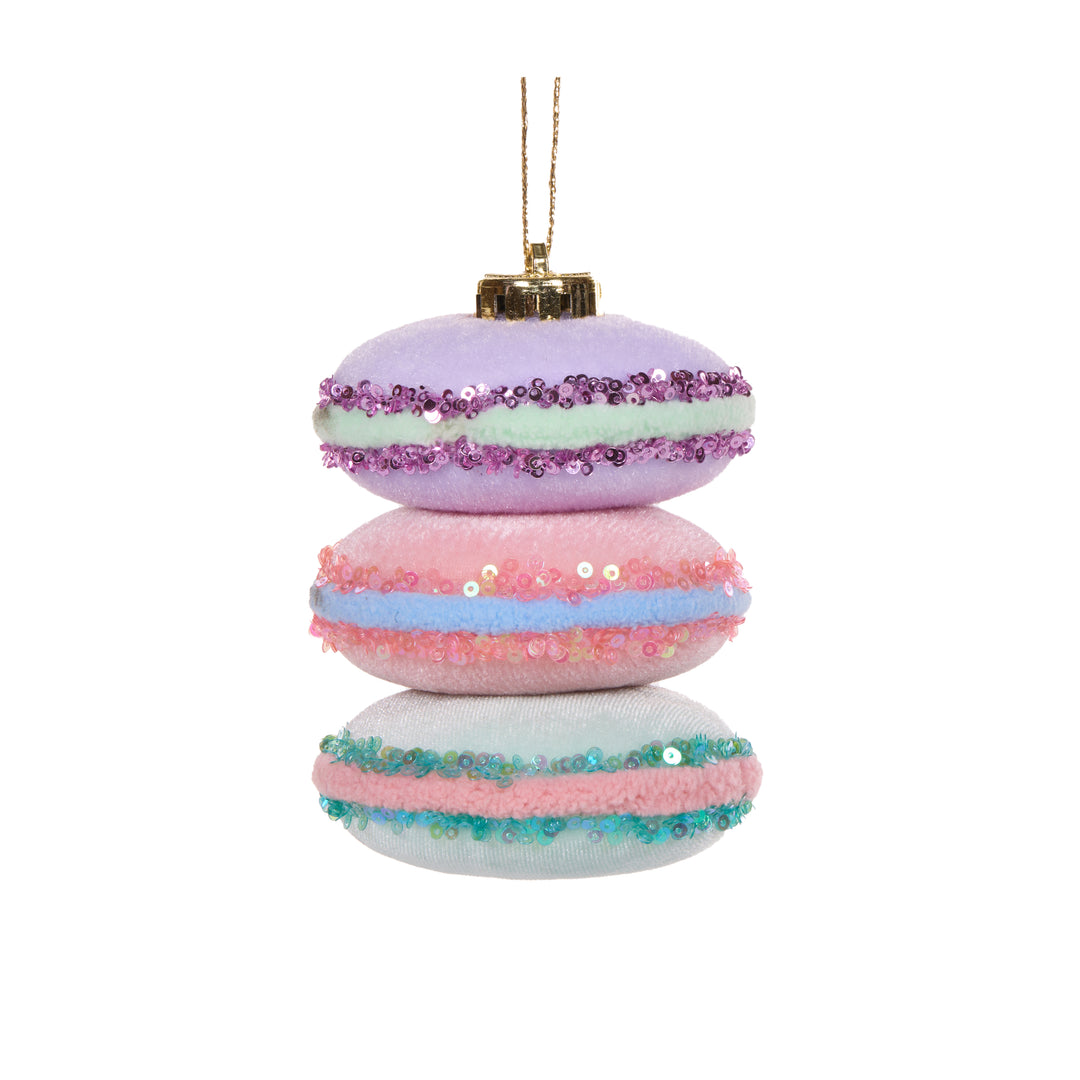 Holly & Ivy | Velour Macaron Stack Hanging