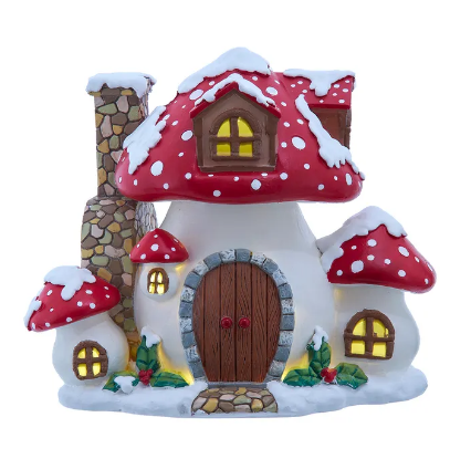 Kurt Adler | Merry Mushroom Cottage