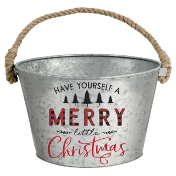 Merry Little Christmas Bucket