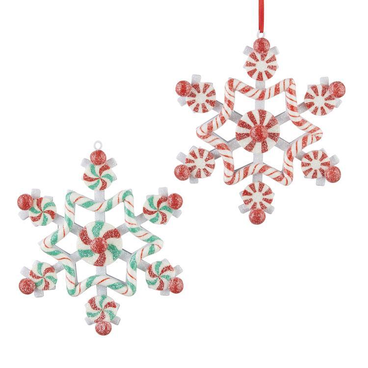 Raz | Jingle & Cocoa | Peppermint Candy Ornament