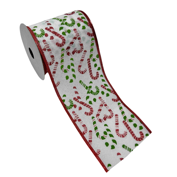 Red / Green CandyCane Ribbon