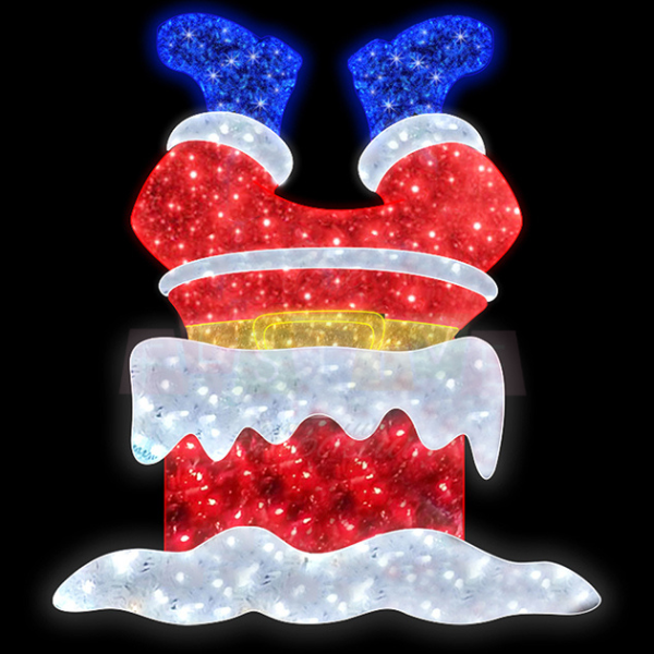 Awkward Santa | Christmas Motif Light