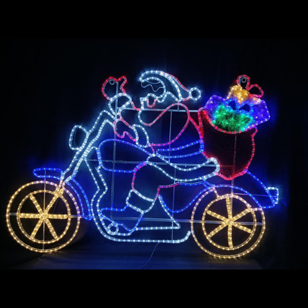 Santa Cruisin' | Christmas Motif Light