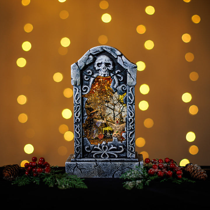 Tombstone w/ Witch | Lantern