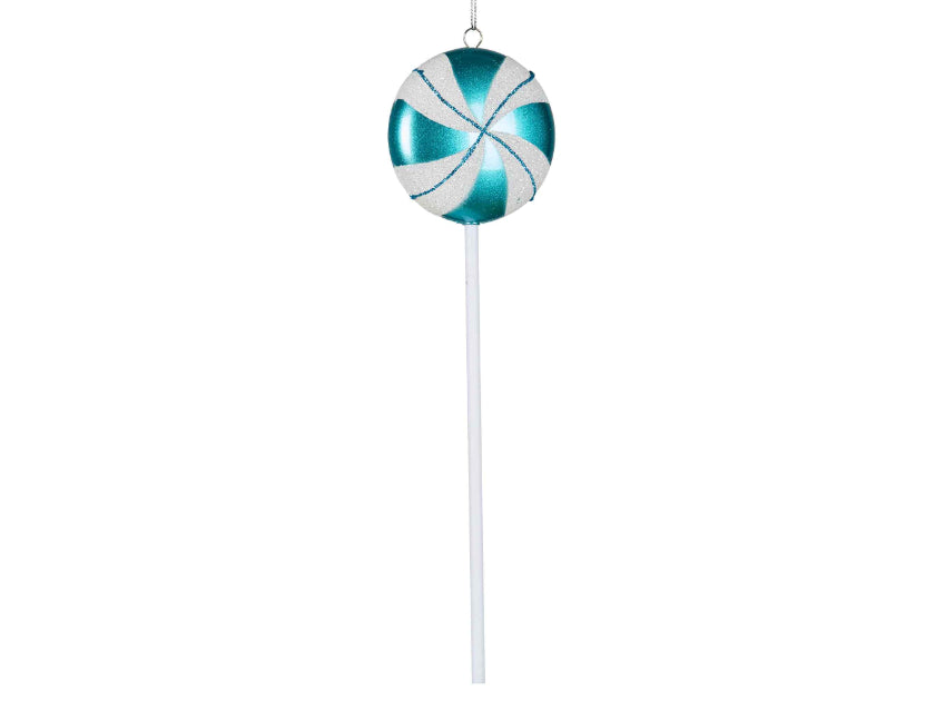 Teal Lollypop 25cm