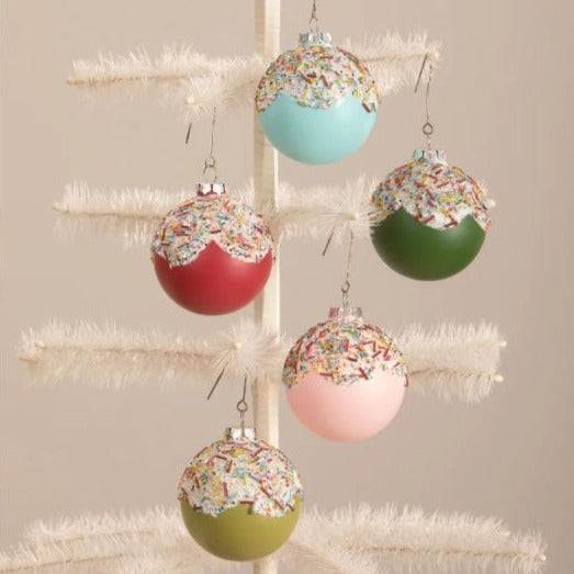 Bethany Lowe | Cupcake Glass Ball Ornaments | LC1577